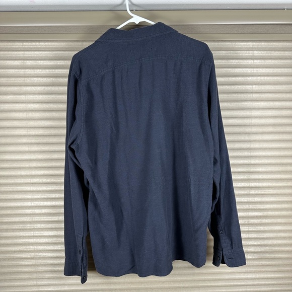 Outerknown Blue Casual Button Down Shirt Soft Fabric - Picture 5 of 6